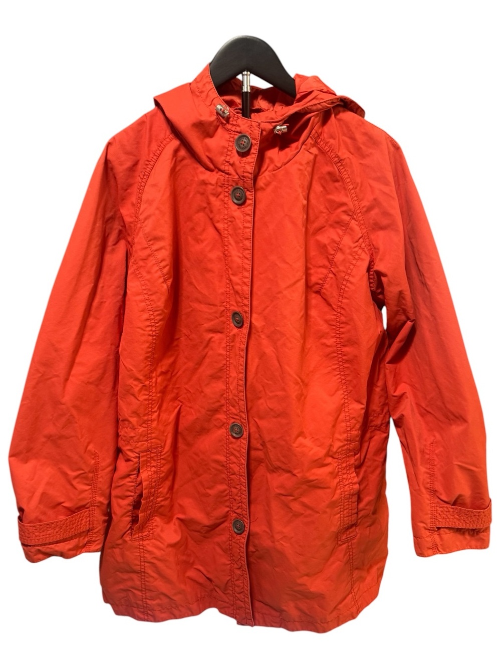 Women’s Eddie Bauer Hooded Utility Jacket - Bright Orange